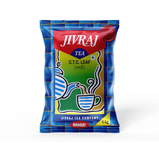 Jivraj Ctc Leaf Tea 1 KG Pouch